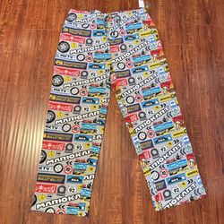 Universal Studios Super Nintendo World Mario Kart Lounge Pants Sz 2XL Brand New! 