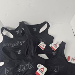 Womens Sm/med/lg/Xl Reebok Medium Support Sports Bras 