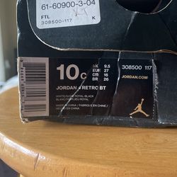 JORDAN 4 RETRO BT
