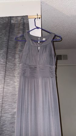 Sangria Grey Long Dress size 10