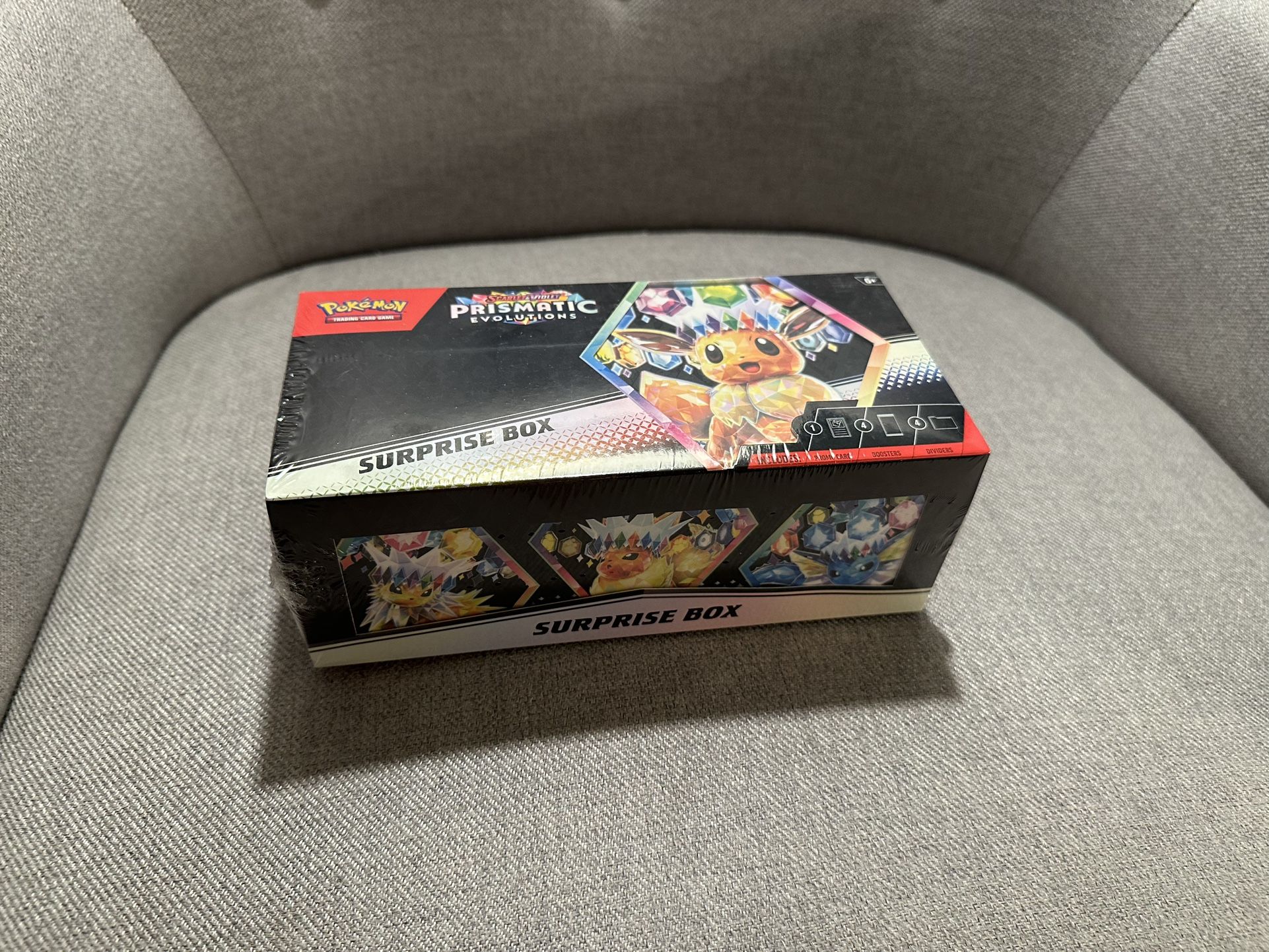 Prismatic Evolutions Surprise Box - SEALED