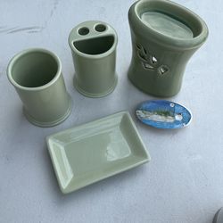 4piece Bathroom Set, Unused