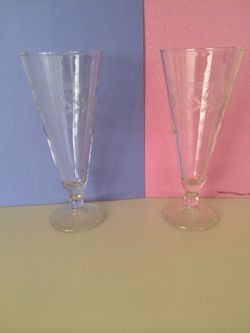 Beautiful Crystal Drink Glasses