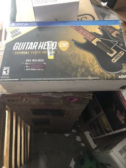 Guitar Hero PS4