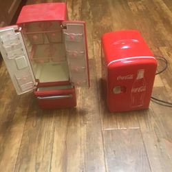 Mini Fridge And Toy Fridge
