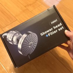 New shower head & filter set
