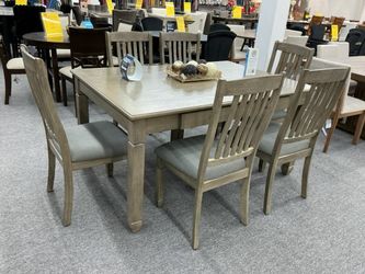 7pc Dining Table Set