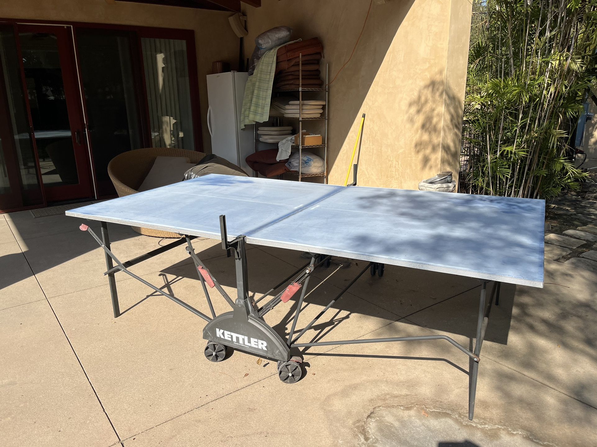 Kettler Ping Pong Table Plus croquet Set