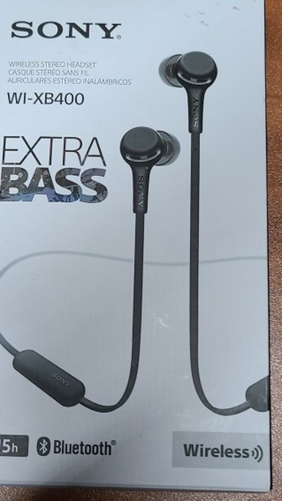 Sony Wixb400/B Wireless Headphones