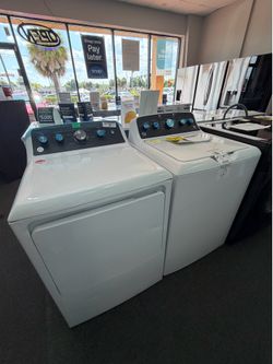 GE washer and dryer
