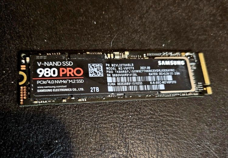 Samsung 980 Pro 2TB