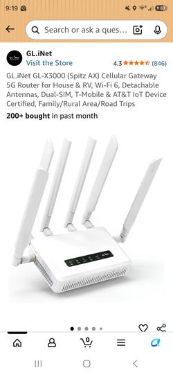 GL iNet GL-X3000