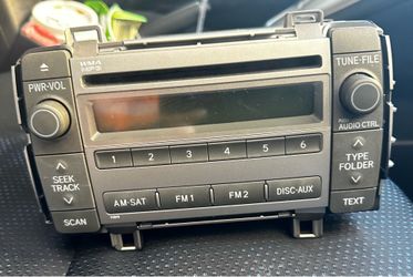 Toyota matrix 2010 original stereo