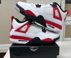 NEW Jordan Retro 4 “RED CEMENT” DS OG ALL SIZE:3Y.