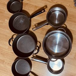 10 Piece Pot Set (lids Included)