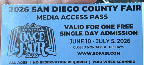 SD fair tickets