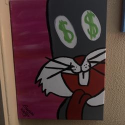 Looney tunes Bugs Bunny Painting 