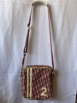 Dior Trotter red crossbody bag 