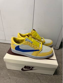 Air Jordan 1 Travis scott Canary mens size 11M