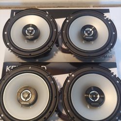 KENWOOD 2 PAIRS 6.5" 2 WAY 300 WATTS CAR SPEAKER (. BRAND NEW PRICE IS LOWEST INSTALL NOT AVAILABLE )