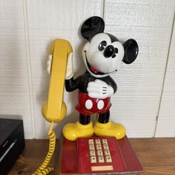 Vintage 1970s Vintage Mickey Phone 