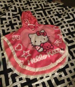 Hello kitty pancho