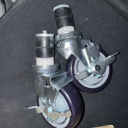 Gotek 5" Expanding Stem Swivel Caster