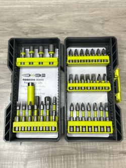 Ryobi Impact Rated Screwdriver Bit Set in Case (PO1026228)