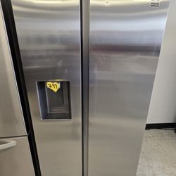 Samsung  & Ge Side By Side  Refrigerator Used 90days Warranty 