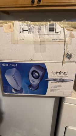 Pair of Infinity ModulusMS-1 speakers