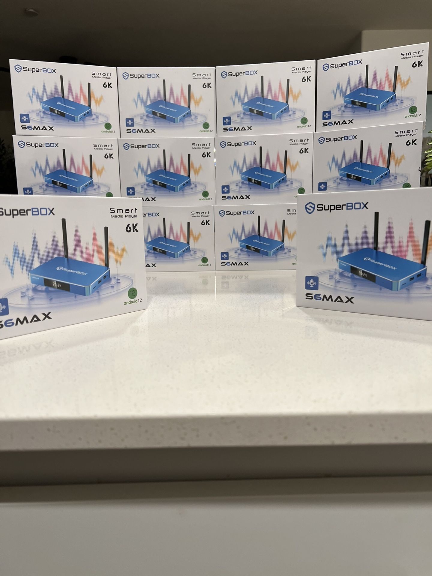 SuperBOX Super box S6 Models Max, Pro, Ultra, Supreme & Vsee Models V3 plus Vsee Elite ultra 8 wholesale available