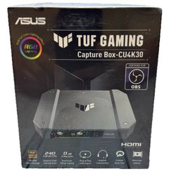 ASUS TUF Gaming Video Capture Card(CU4K30) 4K/2K/1080p120, Near-Zero Latency, HD