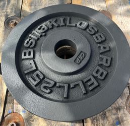 CAP Barbell, 25lb Olympic Cast Iron Weight Plate, Single