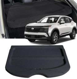 AQAE Cargo Cover Compatible With 2025 2026 Nissan Kicks Trunk Cover Rear Trunk 