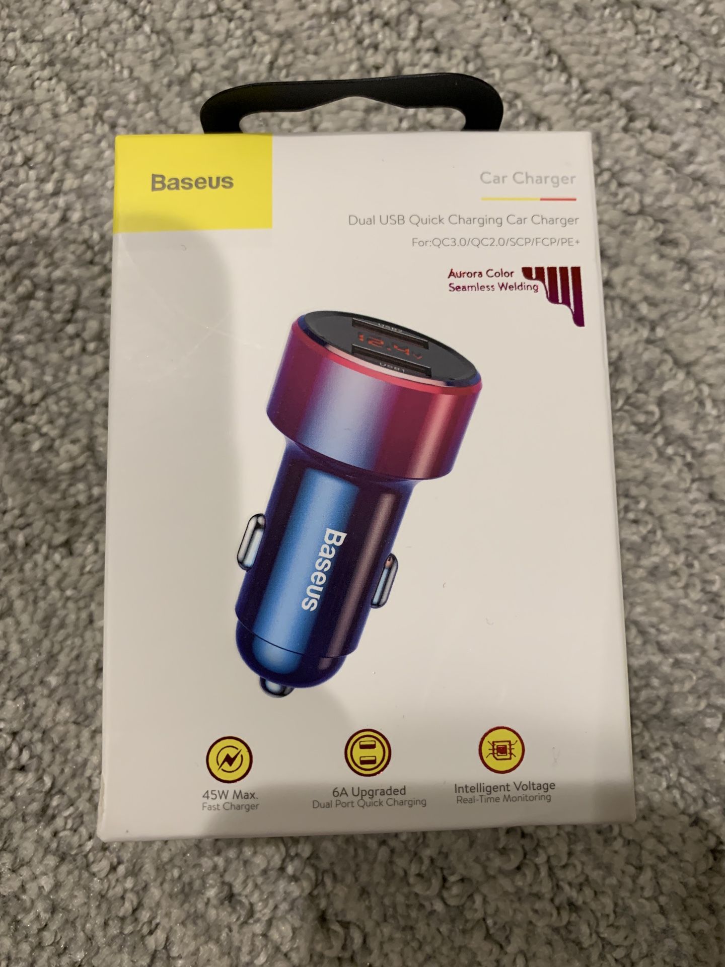 Dual USB Quick Car Charger