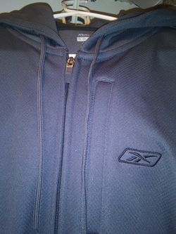 Reebox jacket size xlarge with hoodie