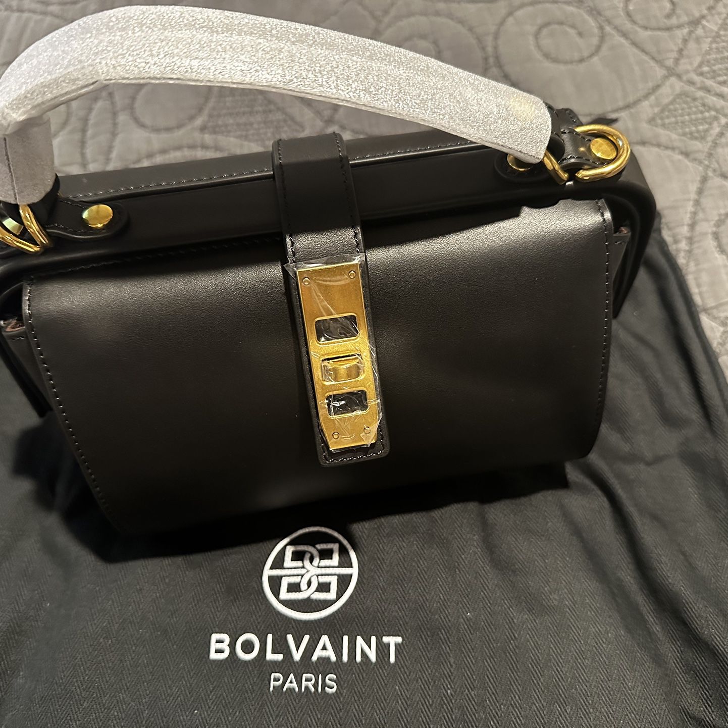  Bolvaint  PurseThe  (Eloise Noir Clasped Bag)