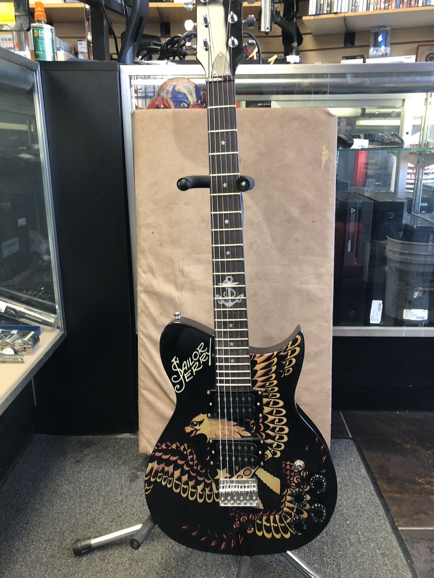 The Original Sailor Jerry Spiced Rum Electric Guitar
