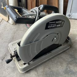 Chicago electric power tools cut off Chop Saw for metal 14 inch blade 3500 RPM