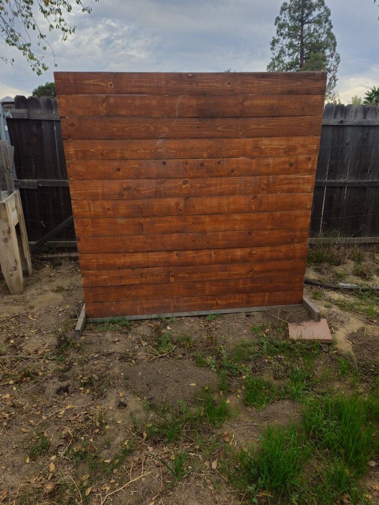 Handmade Wooden Photo Backdrop