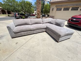 Gray Sectional Couch - Free Delivery