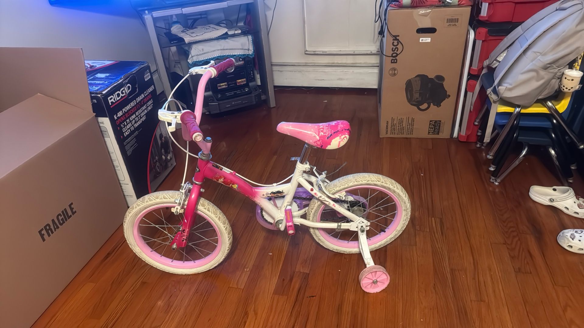 little girl bike