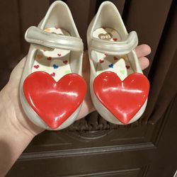 Heart Baby Girl Heart Jelly Shoes