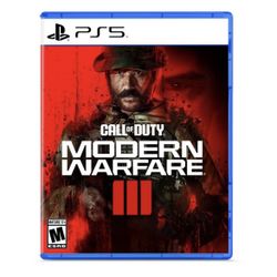 Call of Duty: Modern Warfare III Playstation 5 Brand New