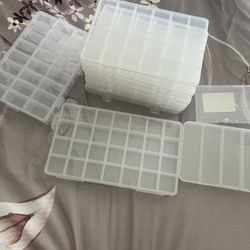 11 Beads Storage Containers Mixed Size