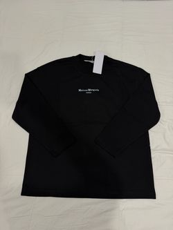 Maison Margiela Paris Black Long Sleeve Shirt