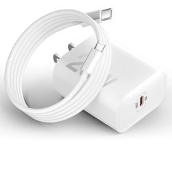 Brand: Bkayp iPhone Charger Fast Charging [Apple MFi Certified] 20W PD USB-C Wall Charger with 6FT USB-C to Lightning Cable Compatible with iPhone 14 