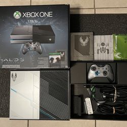 Halo Xbox One Collectors Item Limited Addition.