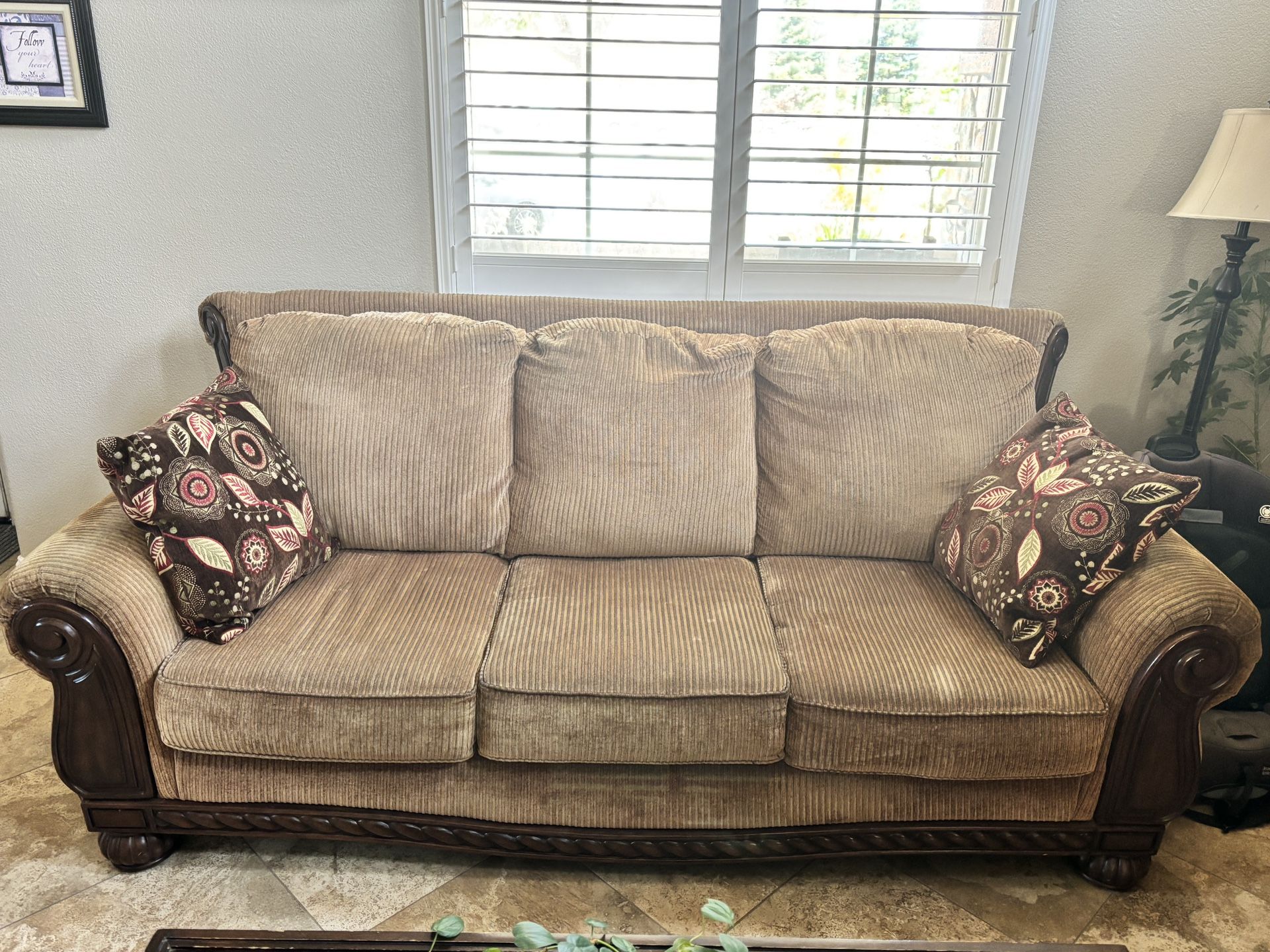 Brown Couches