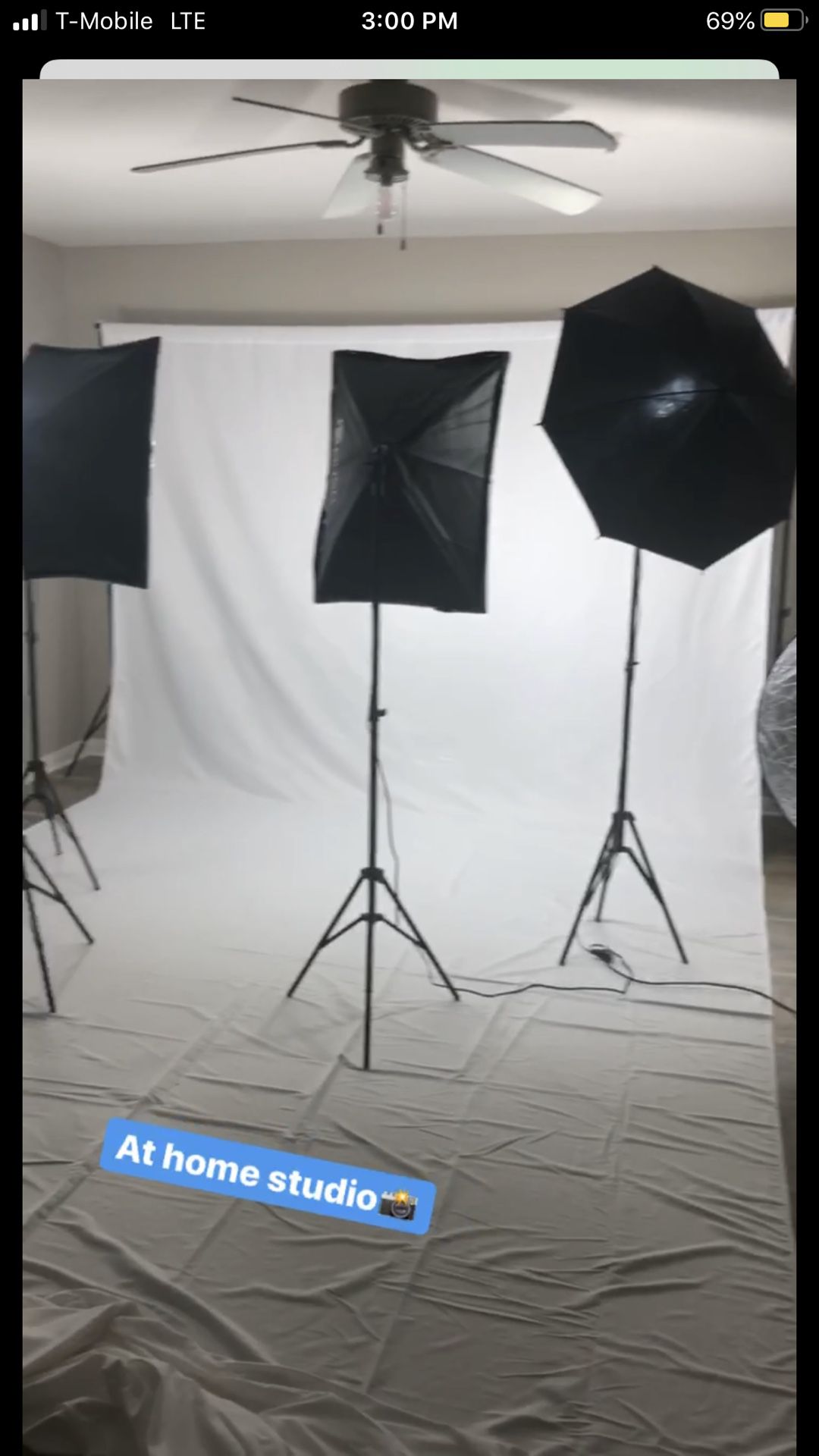 10ft x 24ft Muslin Photography Backdrop.